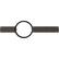 Front. Niles - 4" Ceiling-Mount Loudspeaker Bracket (Pair) - Black.