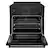 Angle. ZLINE - 30 in. 4.2 cu. ft. Paramount Freestanding Induction Range with 4 Burners and Electric Oven in Black Stainless Steel - Black Stainless Steel.