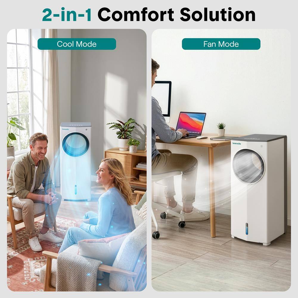 2-in-1 Comfort Solution  
Cool Mode  
Fan Mode
