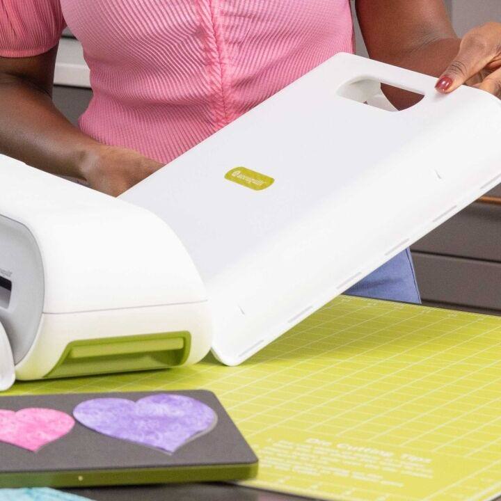 Alt View 2. AccuQuilt - AccuQuilt GO! Bolt Electric Essentials Starter Pack – Automatic Fabric Cutter Bundle, Portable & Easy Cutting.