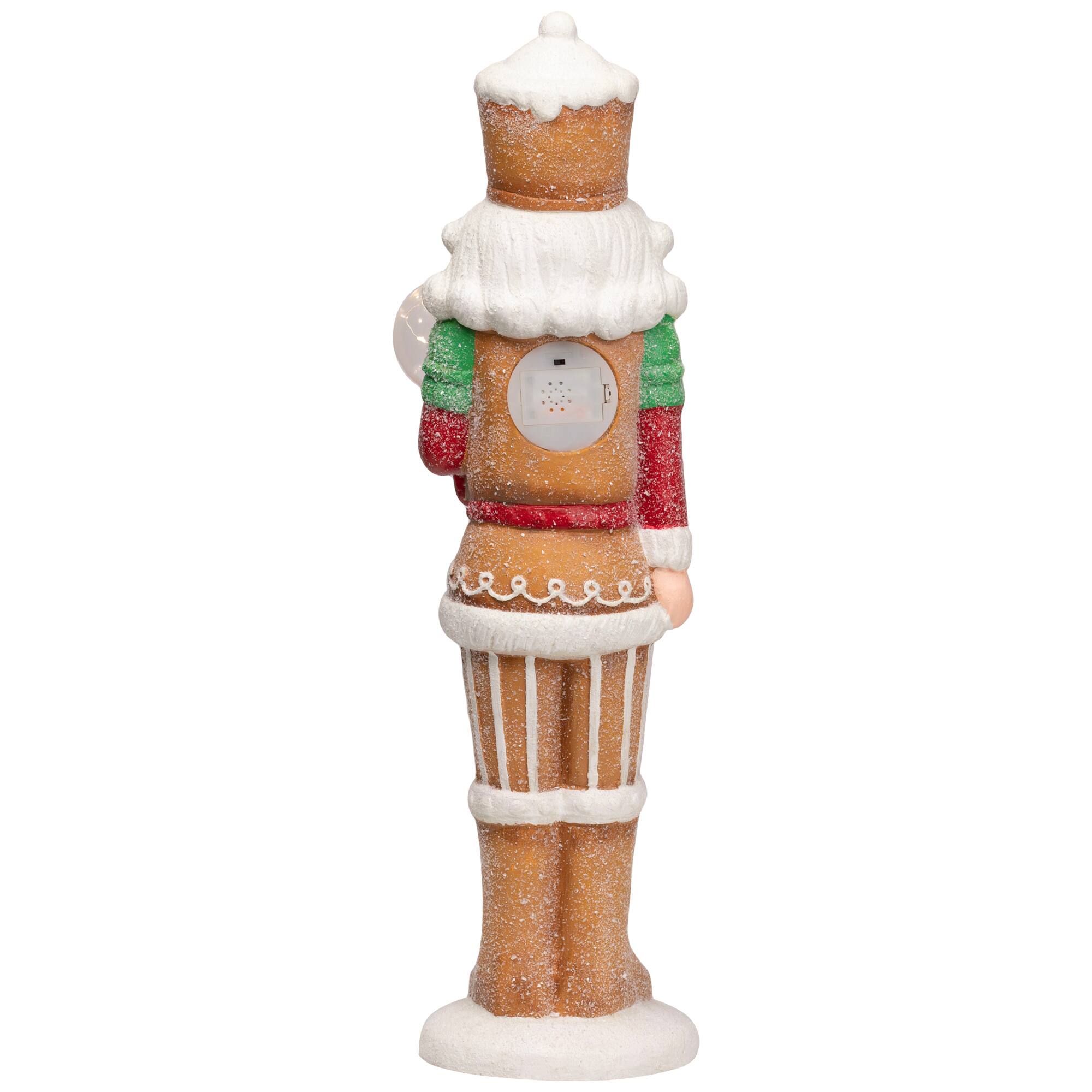 Northlight LED Lighted Christmas Gingerbread Nutcracker 27
