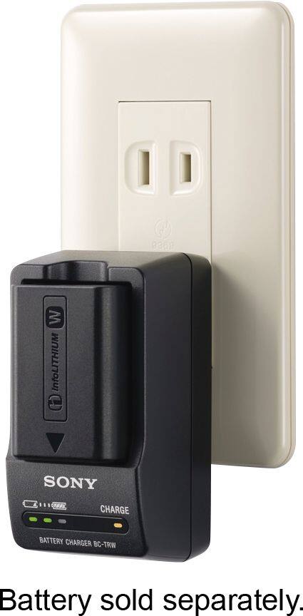 Alt View 12. Sony - W Series Battery Charger - Black.