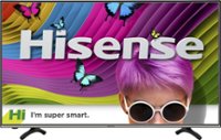 Front. Hisense - 43" Class - LED - H7 Series - 2160p - Smart - 4K UHD TV with HDR - Black.