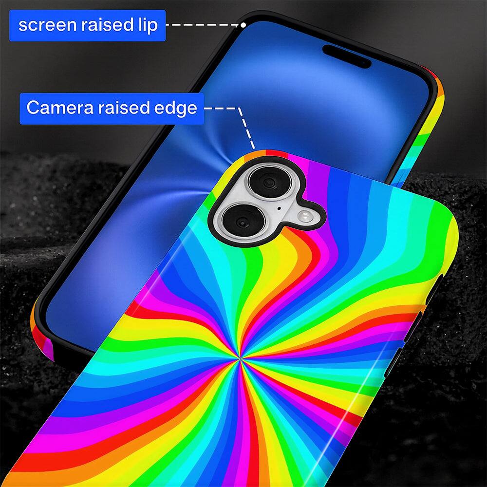 screen raised lip  
Camera raised edge