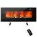 Front. Costway - Costway 42" Electric Fireplace Wall Mounted & Freestanding Heater Remote Control 1500W - Black.