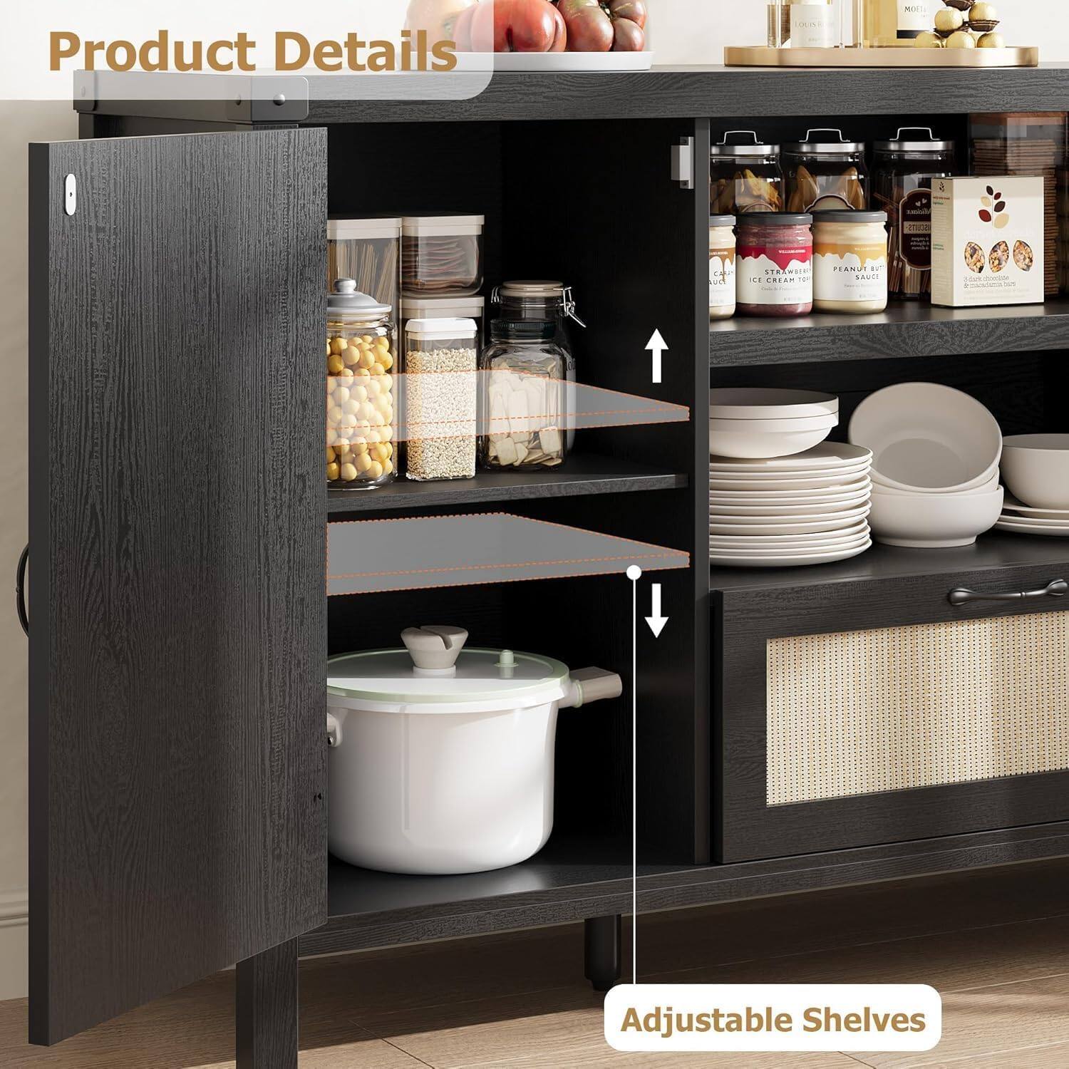 Product Details

Adjustable Shelves