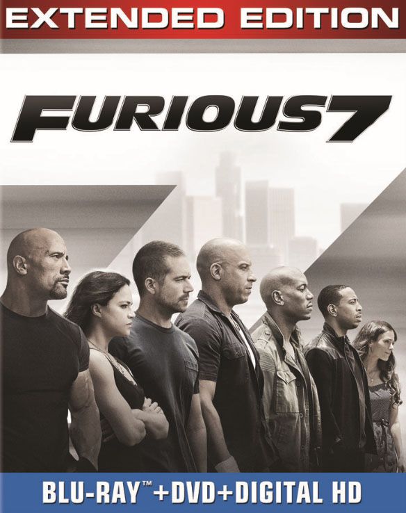  Furious 7 [Includes Digital Copy] [Blu-ray/DVD] [2015]