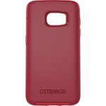 Front Zoom. OtterBox - Symmetry Series Case for Samsung Galaxy S7 Cell Phones - Rosso Corsa.