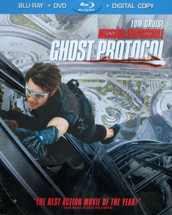  Mission: Impossible - Ghost Protocol [2 Discs] [Includes Digital Copy] [Blu-ray/DVD] [2011]