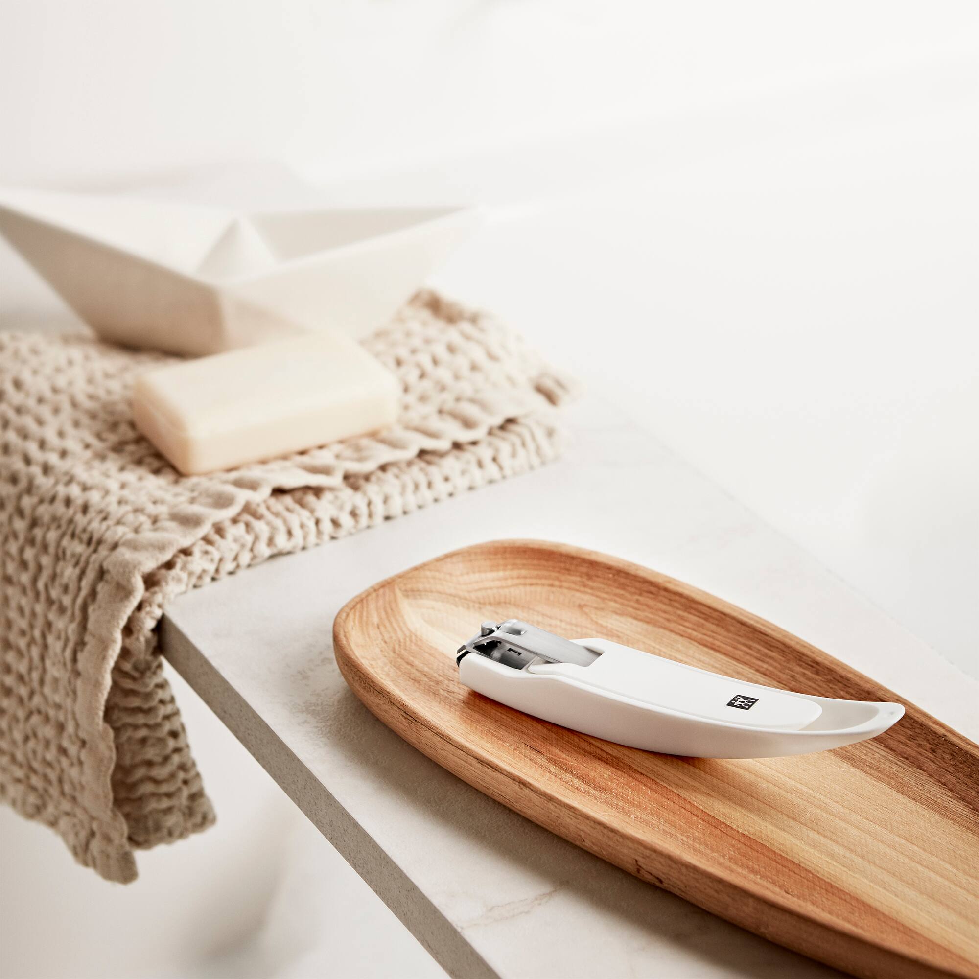 Alt View 3. ZWILLING - ZWILLING Toenail Clipper (nail catcher, extra large, sharp straight edge, left right handers), Premium, White, 5.5 in - White.