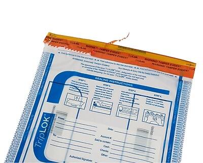 DAANING TAMPER TAMPER EVIDENT EVIDENT SEALING INSTRUCTIONS

TripLOK

Step A: Sealing Instructions
1. Place the tamper-evident seal over the flap.
2. Fold the flap over the seal.
3. Press firmly to activate the tamper-evident feature.

Step B: Sealing Instructions
1. Place the tamper-evident seal over the flap.
2. Fold the flap over the seal.
3. Press firmly to activate the tamper-evident feature.

TripLOK

From: ______________________
To: ______________________
Date: ______________________
Account # ______________________
Amount $ ______________________
Check # ______________________
Authorized Signature: ______________________
Date: ______________________

Cast Checks Over $00(00)