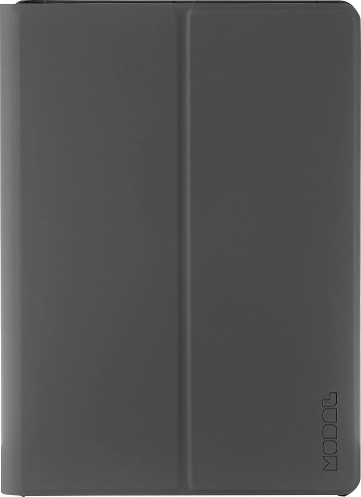 Front. Modal™ - Reversible Folio Case for iPad Pro 9.7" and Air 2 - Black/Gray.