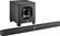 Angle. JBL - Cinema SB400 Soundbar with 8" Wireless Subwoofer - Black.