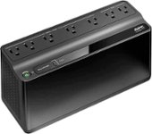 Front Zoom. APC - Back-UPS 650VA 7-Outlet/1-USB Battery Back-Up and Surge Protector - Black.