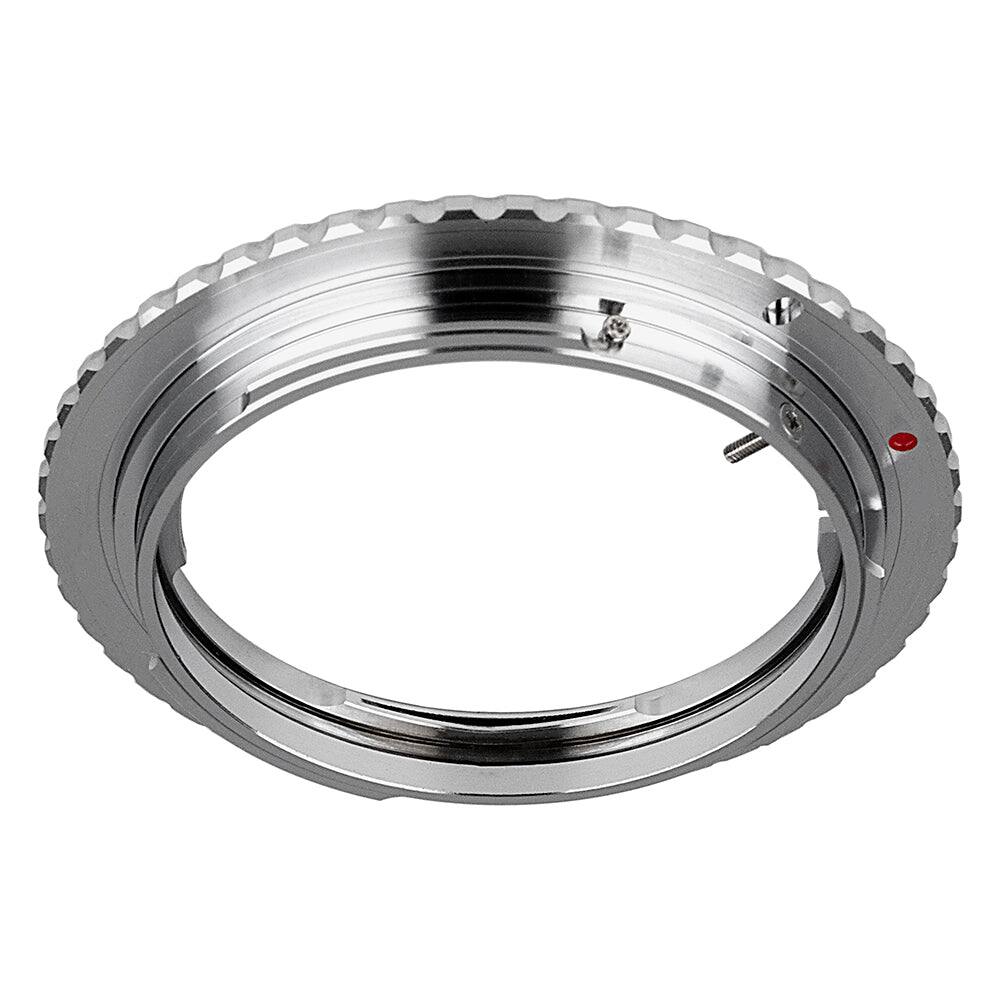 Left. Fotodiox - Lens Adapter - Compatible with Olympus OM (Film Era) Mount Lenses to fit Canon EF/EF-S Mount Cameras.