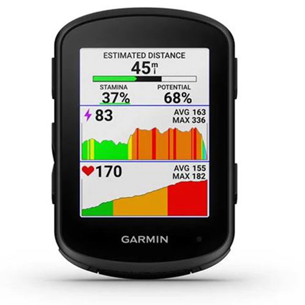 ESTIMATED DISTANCE 45m
STAMINA 37% 83
POTENTIAL 68% AVG 163 MAX 336
170
AVG 155 MAX 182
GARMIN