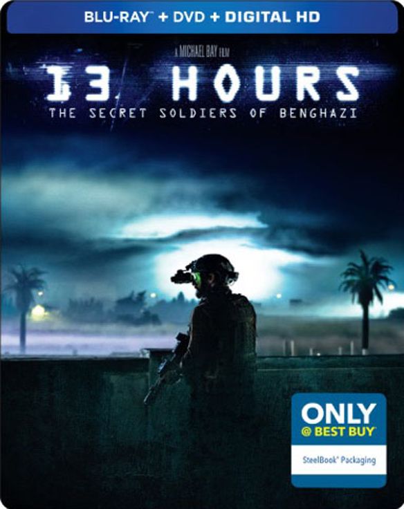  13 Hours: The Secret Soldiers of Benghazi [Blu-ray/DVD] [Only @ Best Buy] [SteelBook] [2016]