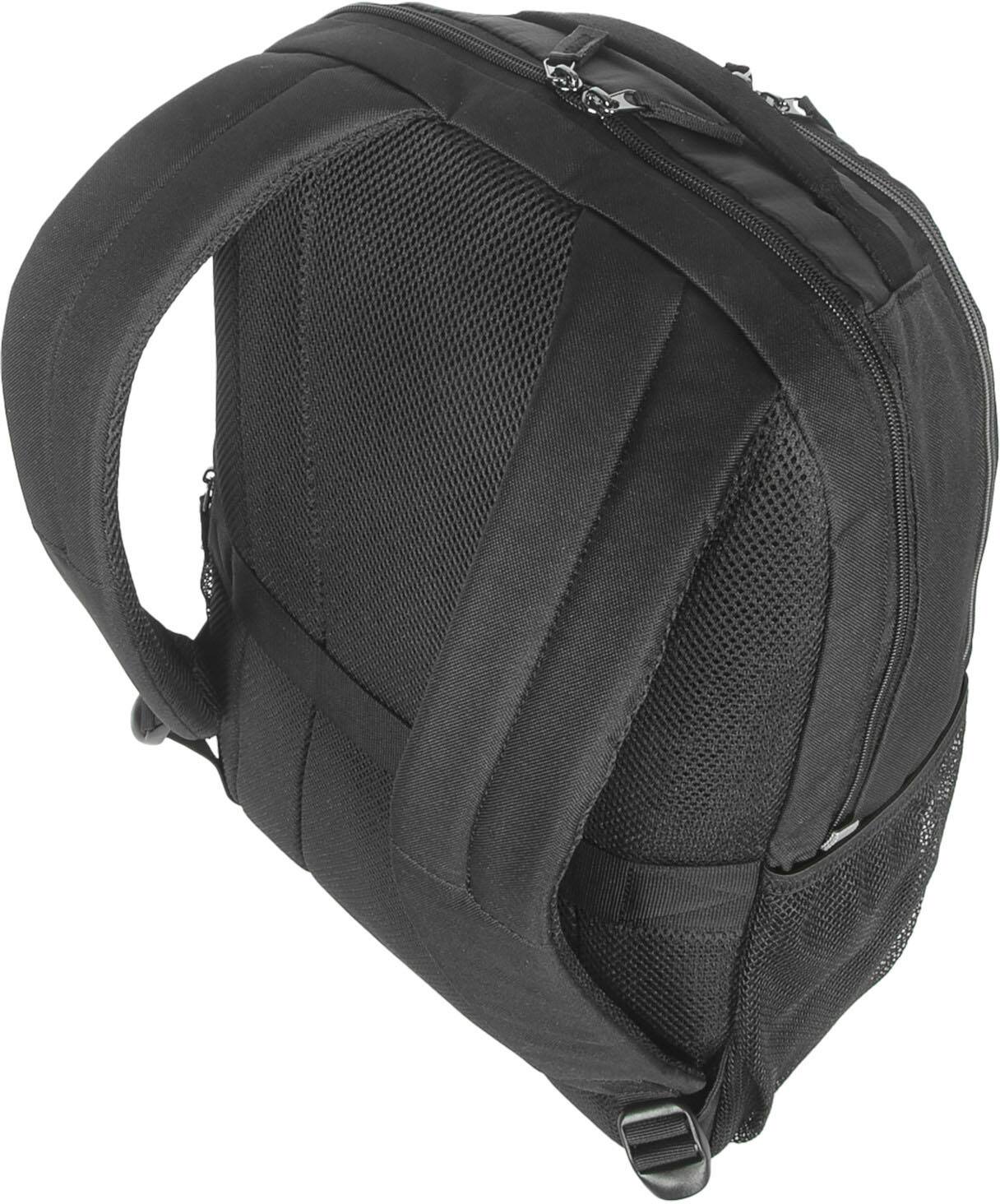 Alt View 1. Targus - 16” Ascend Backpack - Black.