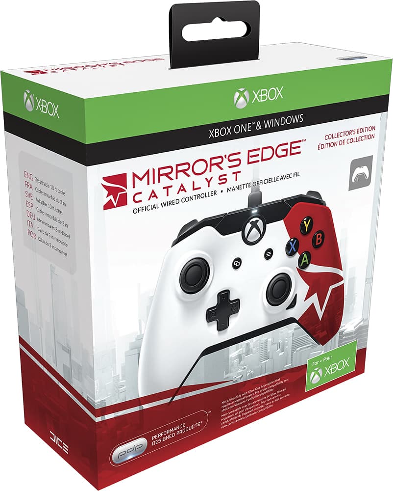 Best Buy: PDP Mirror's Edge Limited Edition Controller for Xbox