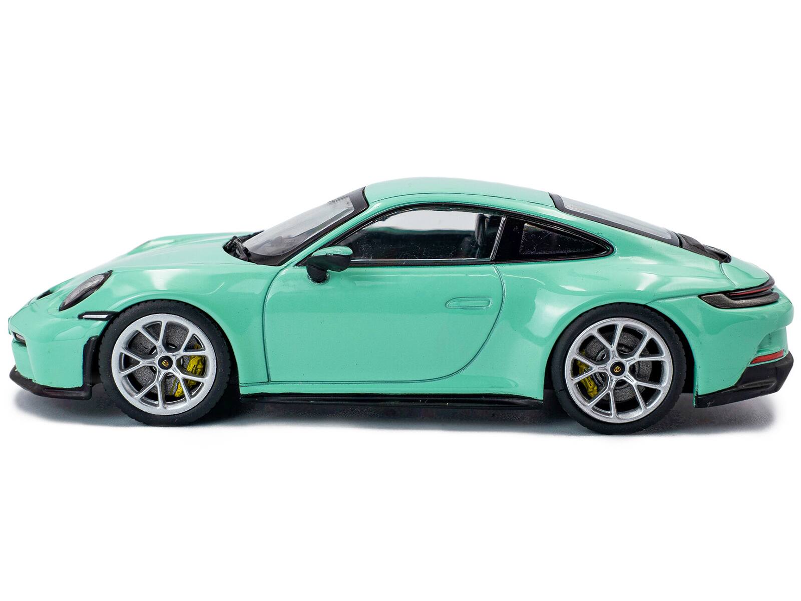 Alt View 2. Solido - 2023 Porsche 911 (992) GT3 Touring Mint Green 1/43 Diecast Model Car by Solido.