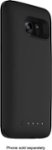 Angle. mophie - Juice Pack External Battery Case for Samsung Galaxy S7 edge - Black.