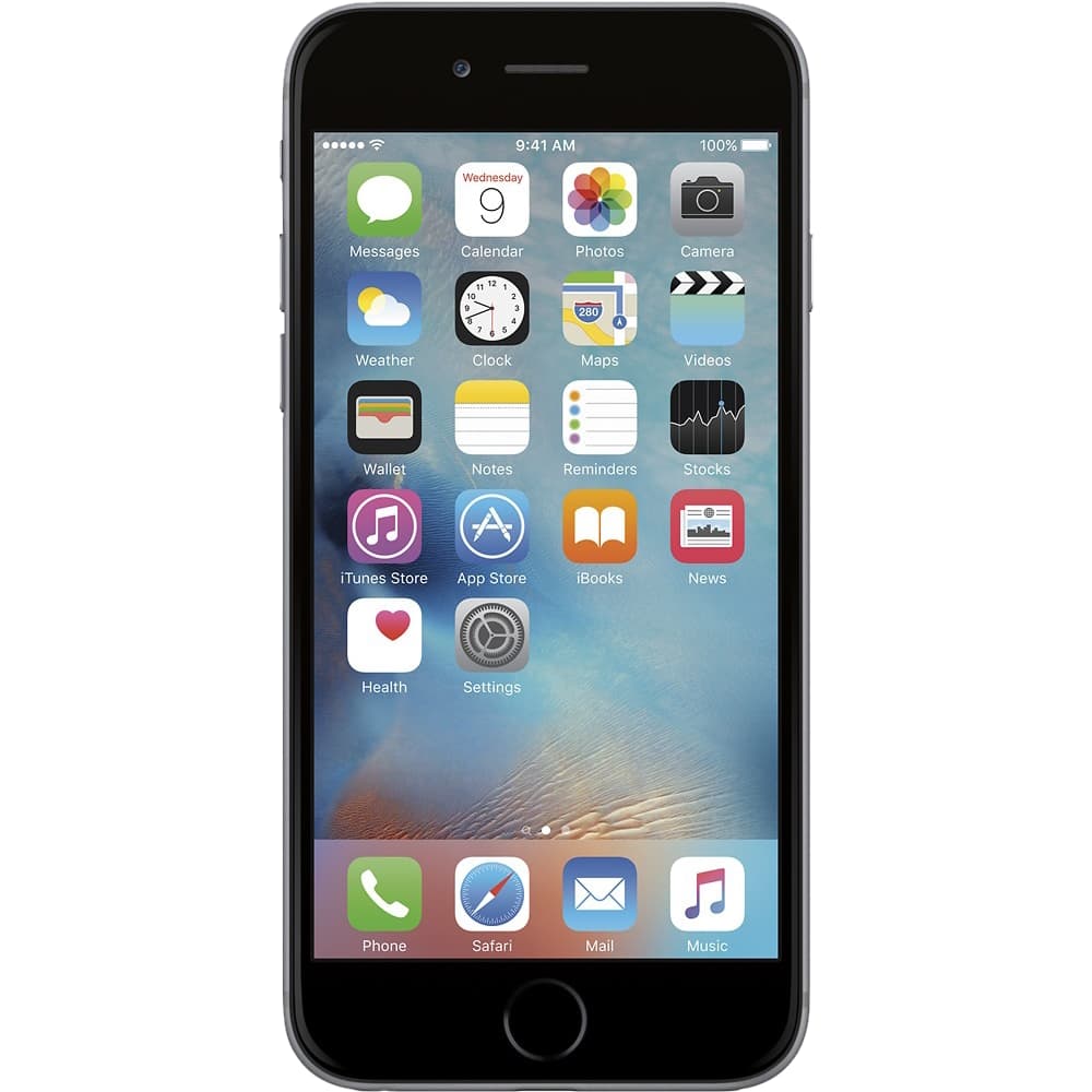 Best Buy Apple Pre Owned Excellent Iphone 6 16gb Cell Phone Unlocked Space Gray Iphone 6 16gb Gray Crb