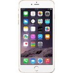 Front. Apple - Pre-Owned (Excellent) iPhone 6 Plus 16GB Cell Phone (Unlocked) - Gold.