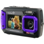 Front. Ivation - IVWPDC20 20.0-Megapixel Waterproof Digital Camera - Purple.