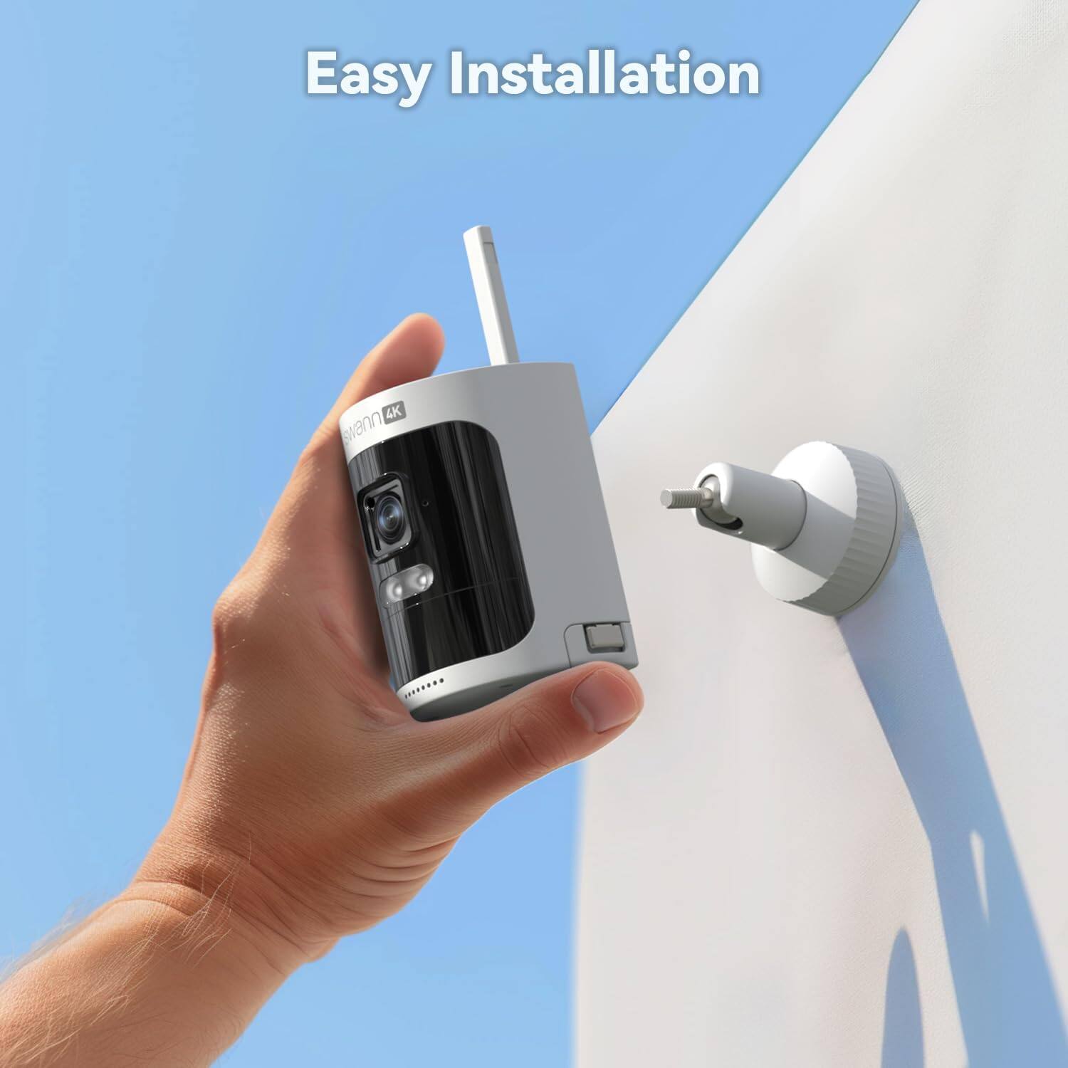Easy Installation 4K Camera