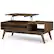 Angle. Simpli Home - Clarkson Lift Top Coffee Table - Rustic Natural Aged Brown.