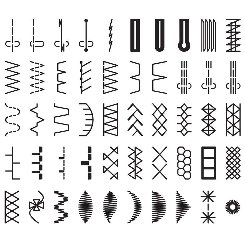 Alt View 4. Janome - Janome DC1050 Computerized Sewing Machine - Includes 1/4" Seam Foot + Bobbins + 2 Packs of Needles + Leather Needles - White.