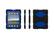 Angle. Griffin - Black/Blue Survivor All-Terrain Case for iPad 2, iPad 3, and iPad (4th gen) - Blue.