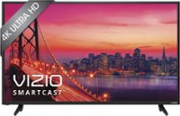 Front. VIZIO - 43" Class (42.5" Diag.) - LED - 2160p - with Chromecast Built-in - 4K Ultra HD Home Theater Display - Black.