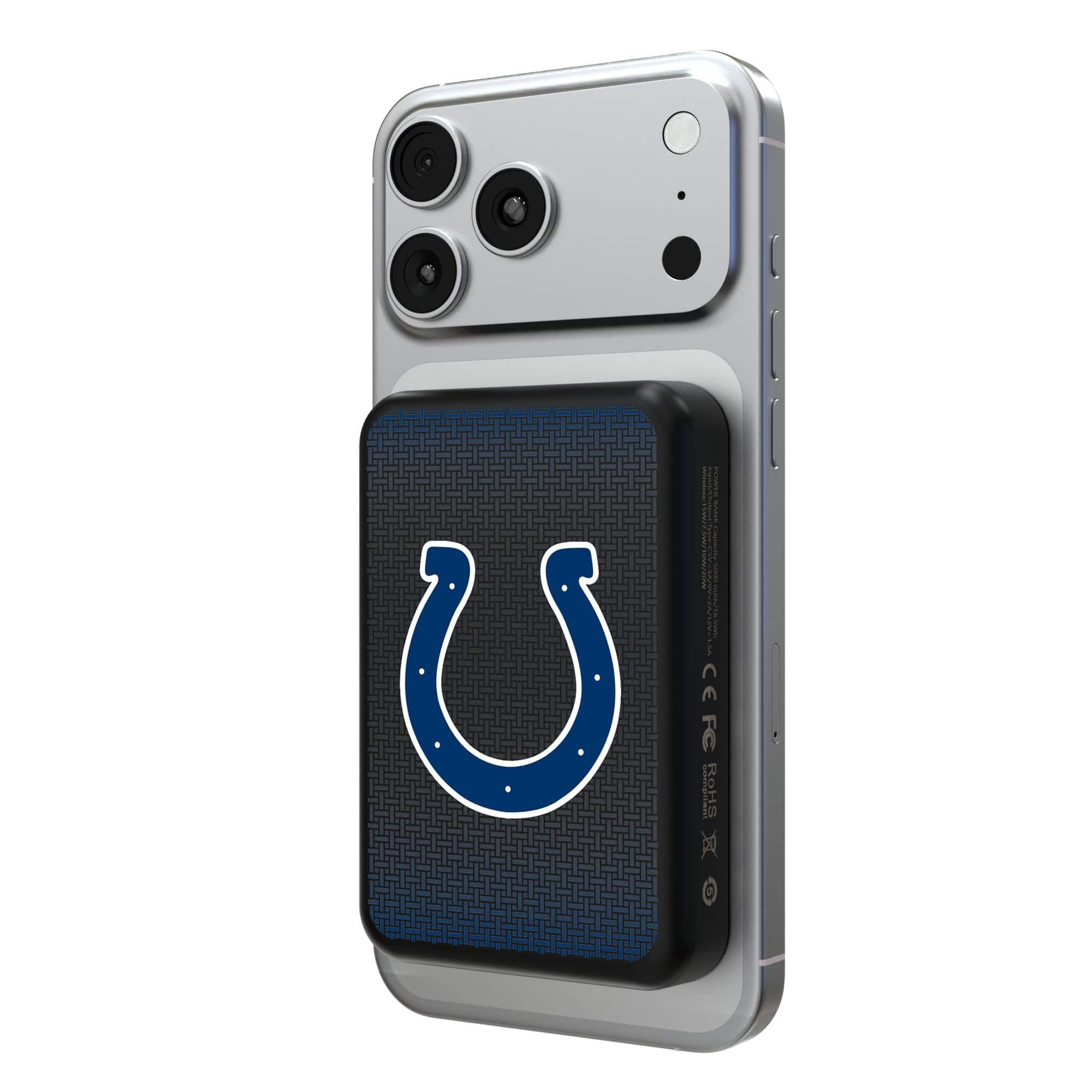 Keyscaper - Indianapolis Colts Wireless Magnetic Power Bank - Black price history on PriceWatchPro