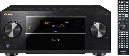 Front Standard. Pioneer Elite - 630W 7.2-Ch. 3D Pass-Through A/V Home Theater Receiver.