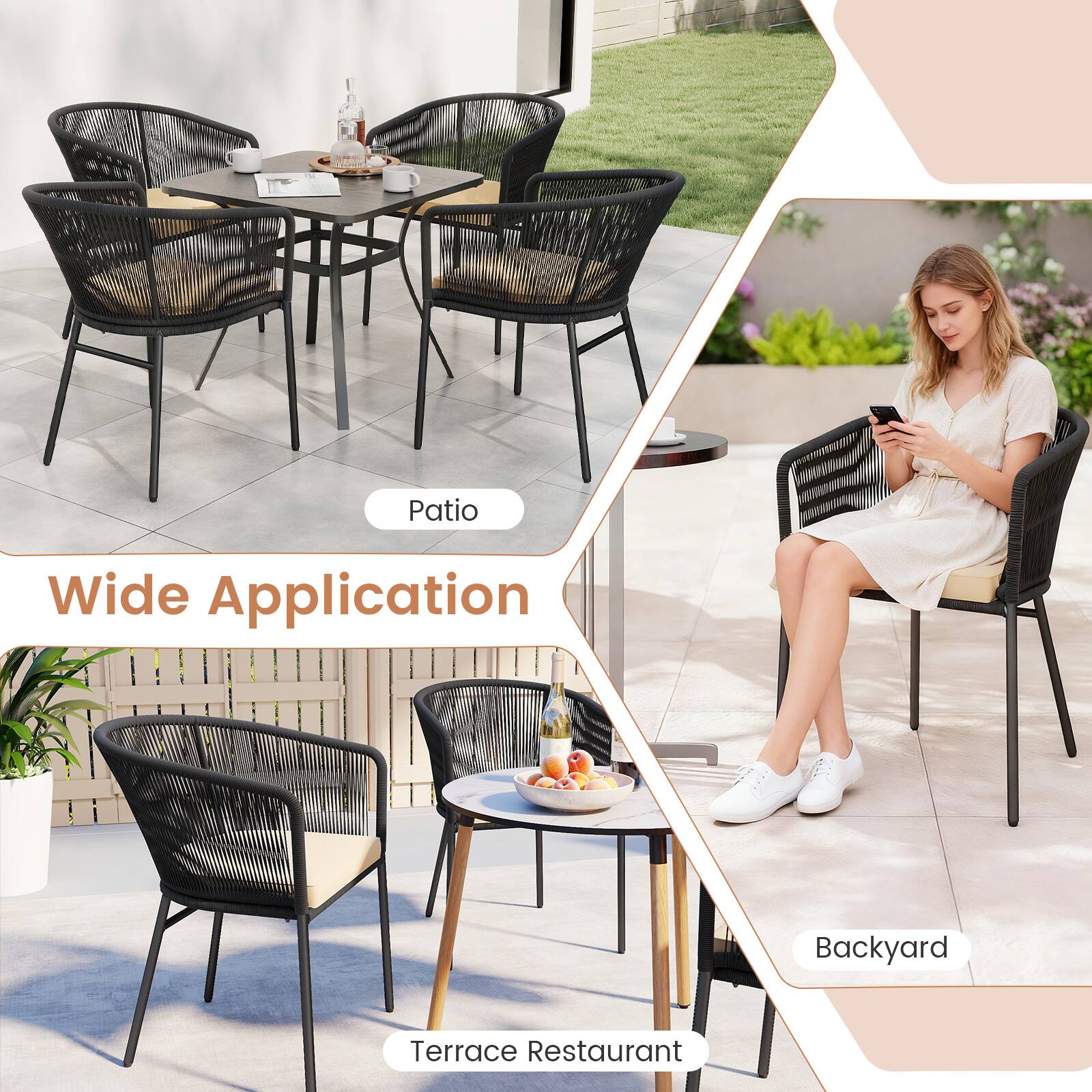 Patio  
Wide Application  
Backyard  
Terrace Restaurant