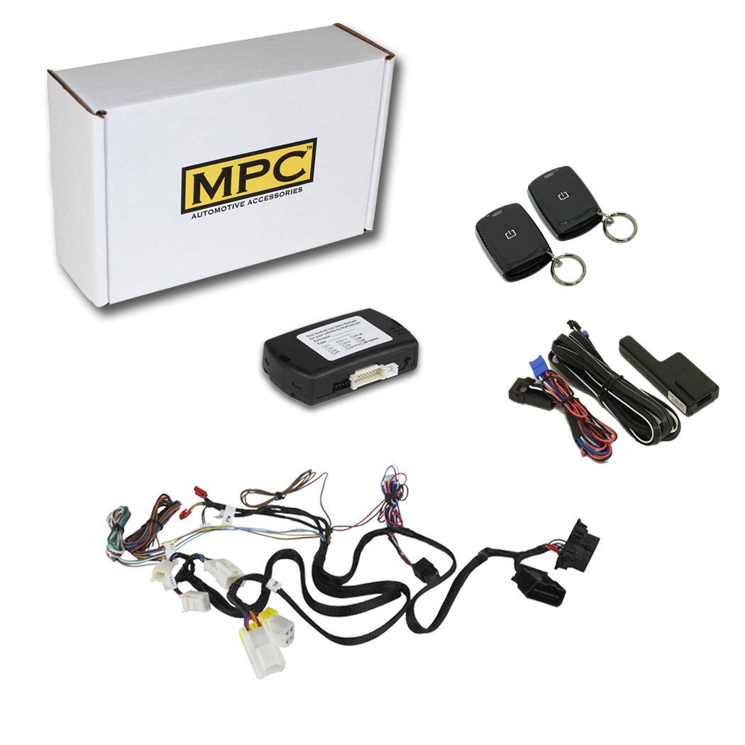MPC - Remote Start Kit With Keyless Entry For 2009-2014 Nissan Murano - Push-to-Start - Black