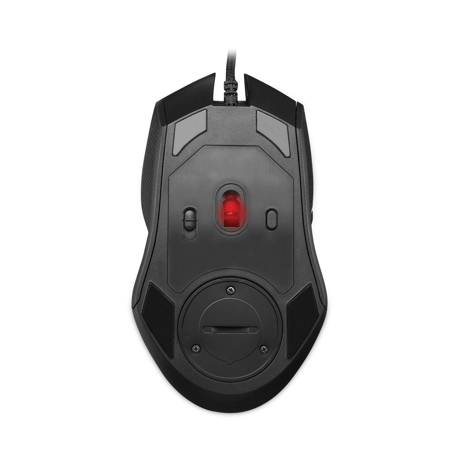Alt View 3. Adesso - Adesso IMOUSEX5 iMouse X5 USB 2.0 Left/Right Hand Use Illuminated Seven-Button Gaming Mouse - Black - Black.
