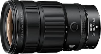 Nikon NIKKOR Z 24 70mm f/2.8 S II Wide angle Zoom Lens for Z Mount Nikon NIKKOR Z 24 70mm f/2.8 S II Wide angle Zoom Lens for Z Mount