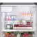 Alt View 4. Bosch - 100 Series 21.6 Cu. Ft. Bottom-Freezer French Door Counter-Depth Smart Refrigerator with External Water and Ice - Stainless Steel.