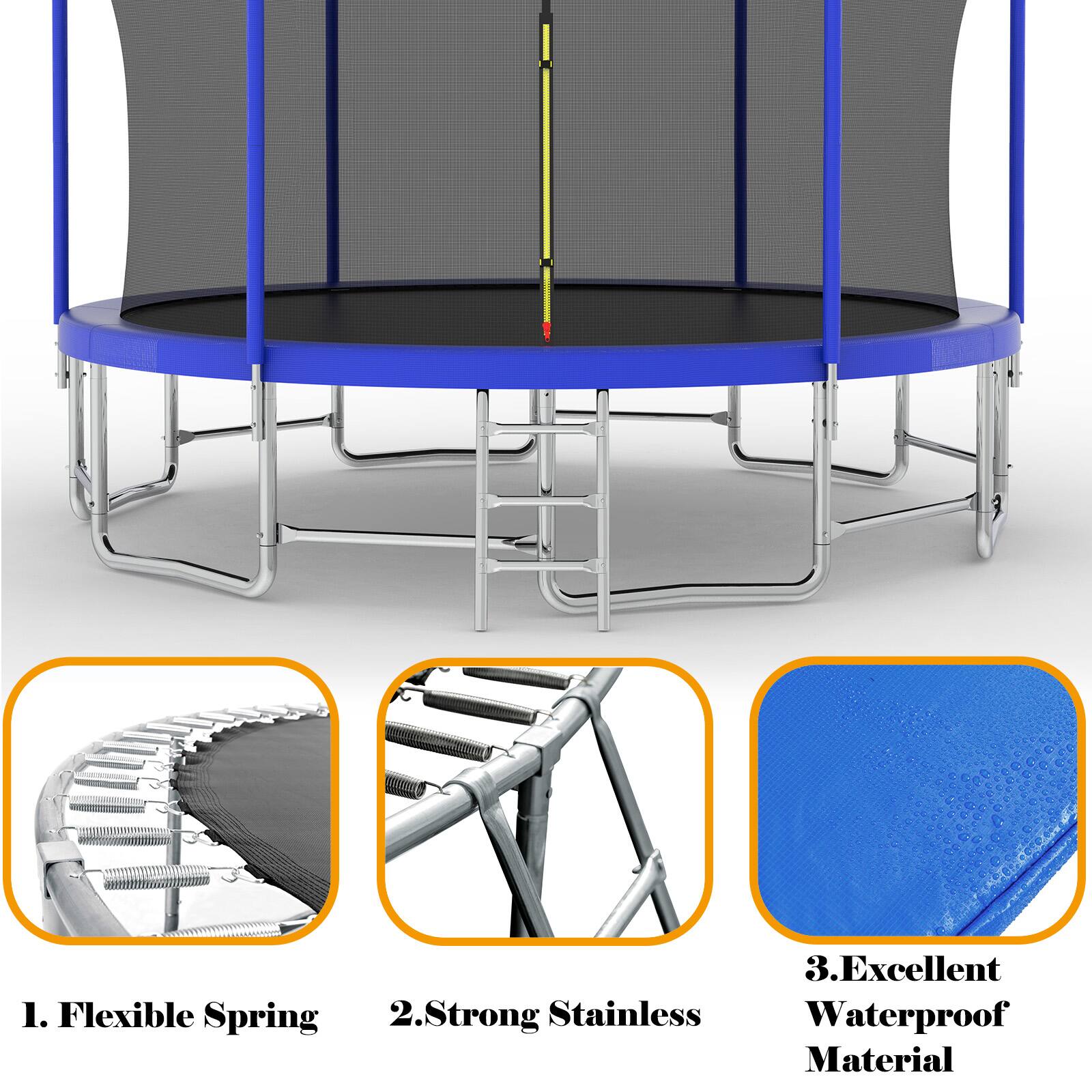 1. Flexible Spring  
2. Strong Stainless  
3. Excellent Waterproof Material