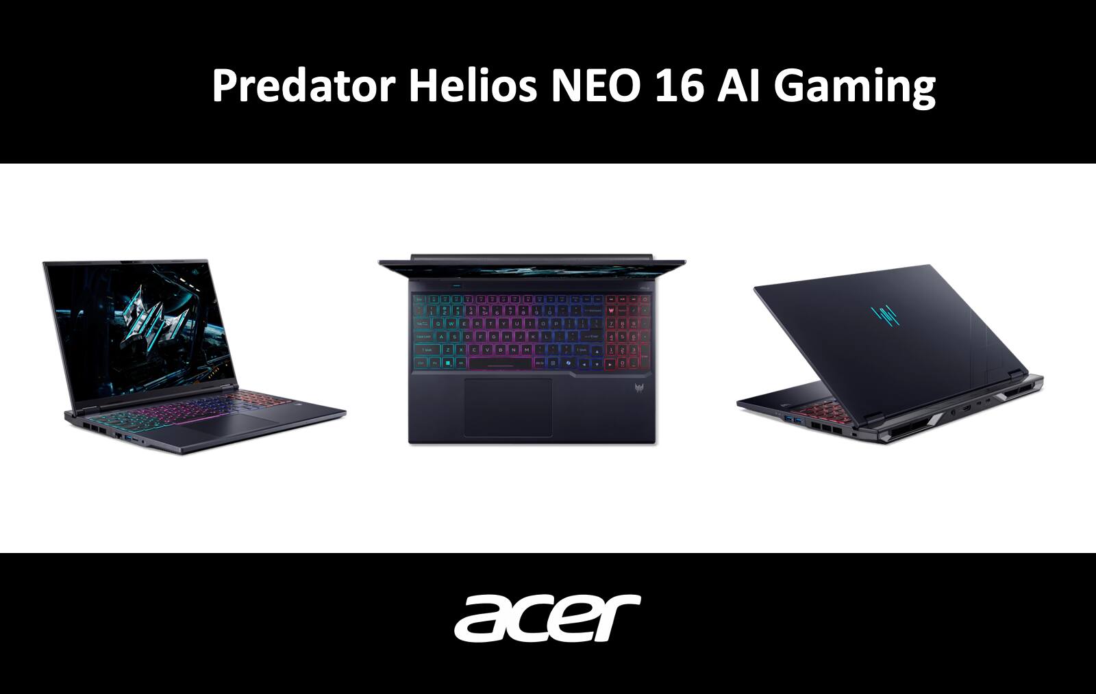 Predator Helios NEO 16 AI Gaming

acer