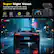 Super Night Vision
Automatically enhances clarity even in low-light environments
- Night Vision
- WDR Tech
- F1.8 Front Aperture
- F2.0 Rear Aperture
REC
BNV-8412