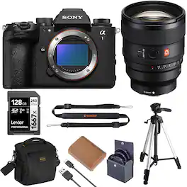 Bundle - Sony - a1 II Mirrorless Camera w/FE 85mm f/1.4 GM II Lens, w/Included Value