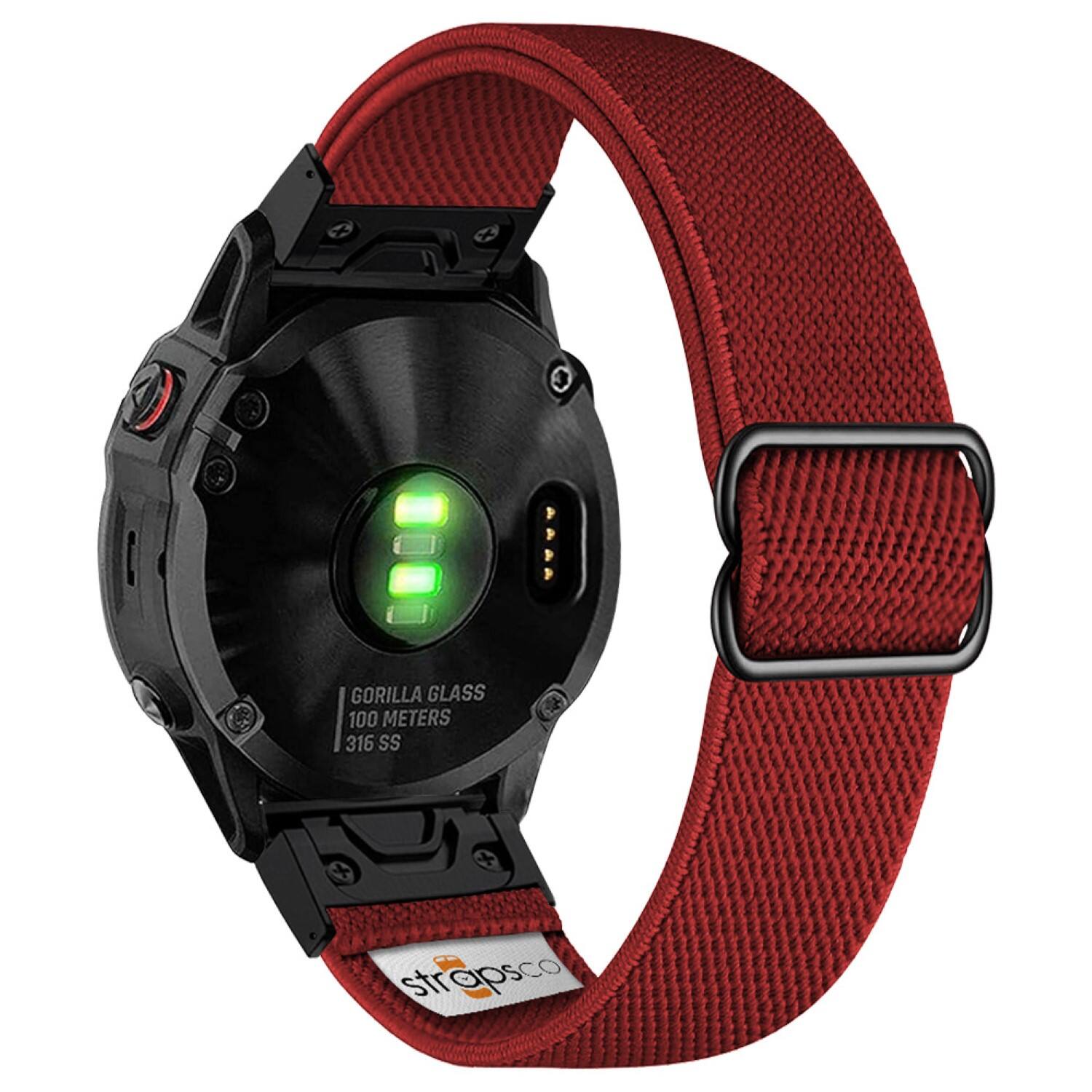 Dark Red (Black Adapter)