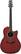 Front Standard. Ovation - Celebrity 6-String Full-Size Cutaway Acoustic/Electric Guitar - Cherry Cherry Burst.