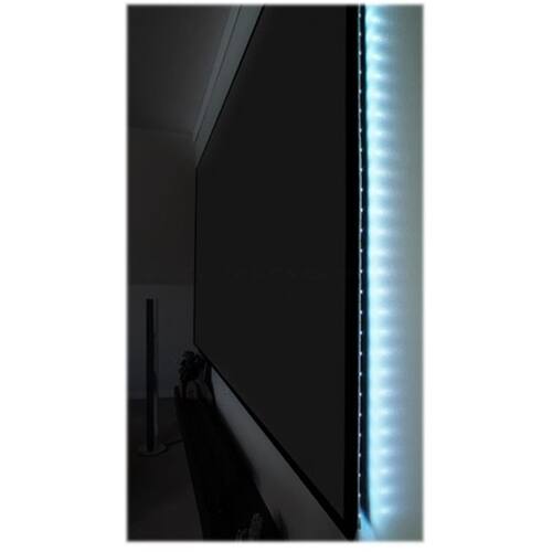 Alt View 12. Elite Screens - Aeon CineGrey 3D® Ceiling Ambient Light Rejecting EDGE FREE Fixed Frame Screen, 120" diag., 16:9, AR120DHD3 - Black.