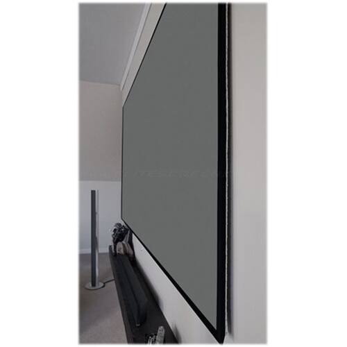 Alt View 13. Elite Screens - Aeon CineGrey 3D® Ceiling Ambient Light Rejecting EDGE FREE Fixed Frame Screen, 120" diag., 16:9, AR120DHD3 - Black.