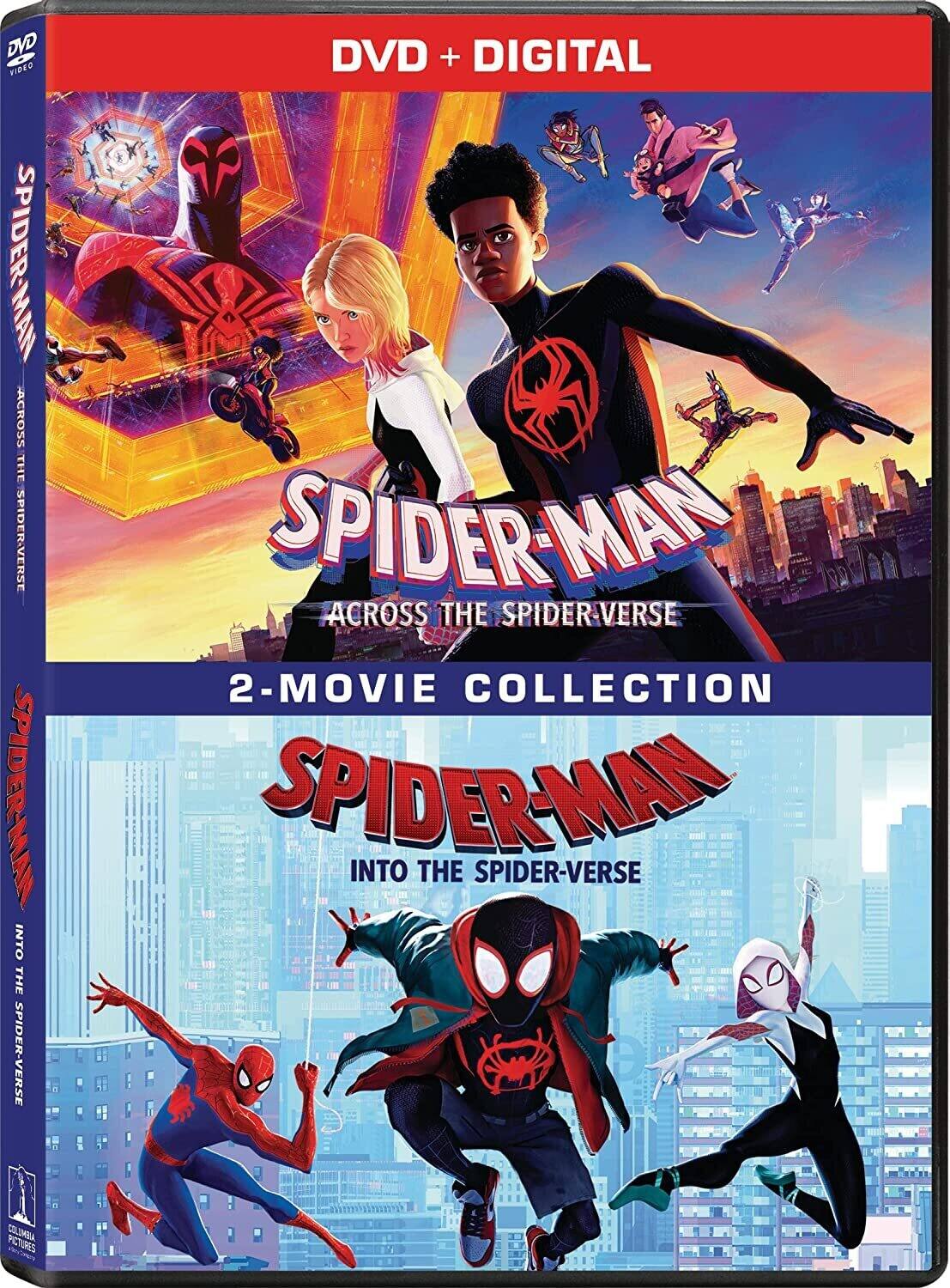 Front. Spider-Man: Across the Spider-Verse / Spider-Man: Into the Spider-Verse: 2-Movie Collection   - DVD.