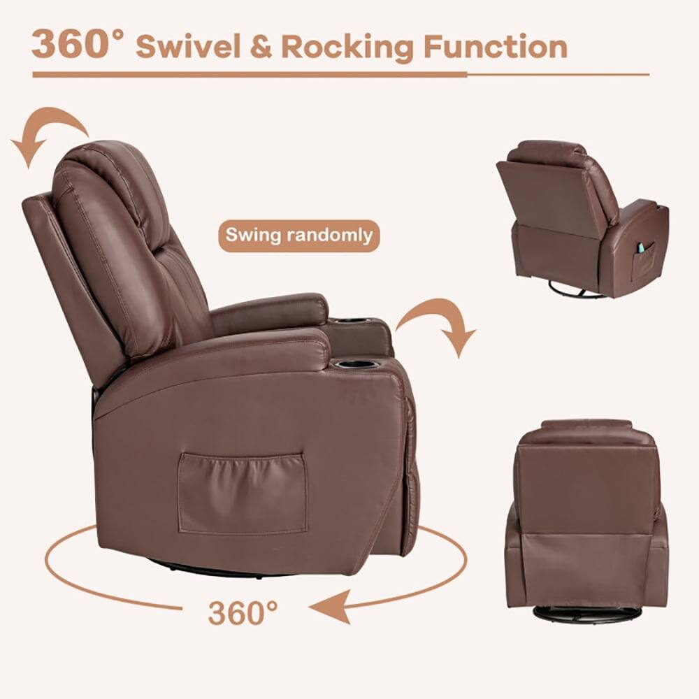 360° Swivel & Rocking Function

Swing randomly

360°